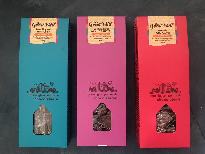 Honeycomb​ Great Wall Milk Lovers Pack - Mornington Peninsula Chocolaterie
