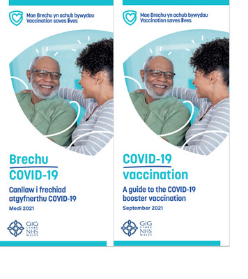 Canllaw i frechiad atgyfnerthu COVID-19/ A guide to the COVID-19 booster vaccination v1a