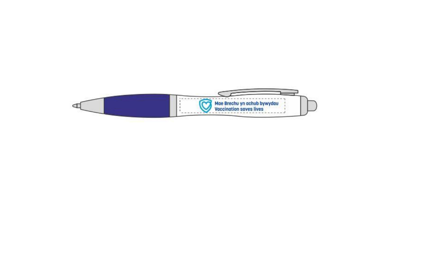 Vaccination saves lives Pen | Beiro Mae Brechu yn achub bywydau