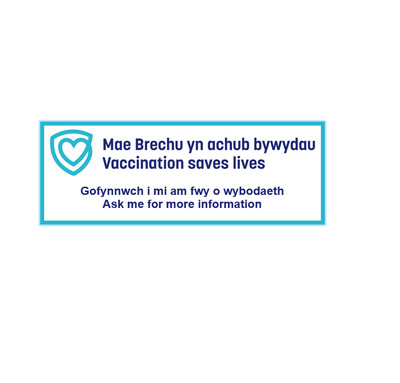 Gofynnwch i mi am fwy o wybodaeth Sticer | Ask me for more information Sticker