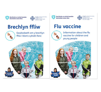 Gwybodaeth am y brechlyn ffliw i blant a phobl ifanc | Information about the flu vaccine for children and young people