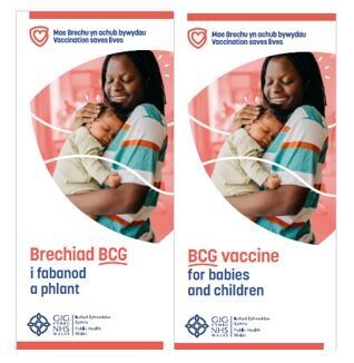 Brechiad BCG ar gyfer babanod a phlant / BCG vaccine for babies and children / DL Taflen / DL Leaflet