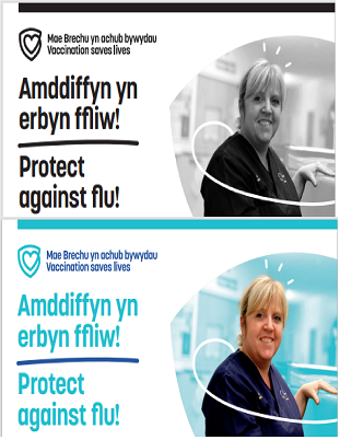 Poster Hyrwyddwr Brechu (fersiwn digidol) - Vaccination Champion Poster (digital version)
