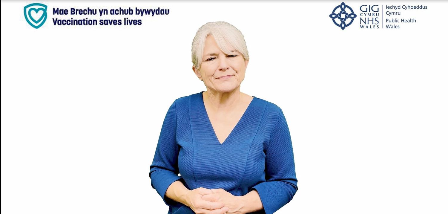 Fideo BSL Amddiffyn plant a phobl ifanc gyda chwistrell syml yn y trwyn|Protect children and young people with a simple nasal spray  BSL video