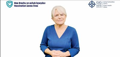 Fideo BSL Amddiffyn plant a phobl ifanc gyda chwistrell syml yn y trwyn|Protect children and young people with a simple nasal spray  BSL video