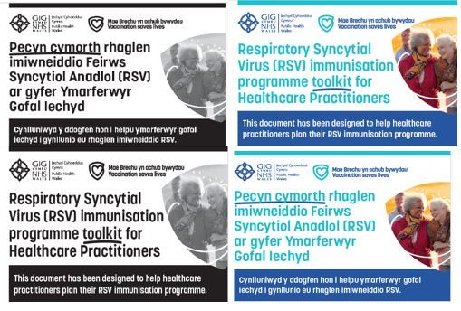 Pecyn cymorth rhaglen imiwneiddio Feirws Syncytiol Anadlol (RSV) ar gyfer Ymarferwyr Gofal Iechyd | Respiratory Syncytial Virus (RSV) immunisation programme toolkit for Healthcare Practitioners