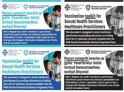 Pecyn cymorth brechu ar gyfer Ymarferwyr Gofal Iechyd Rhywiol | Vaccination toolkit for Sexual Health Services Healthcare Practitioners