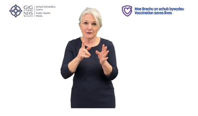 Diogelu rhag llid yr ymennydd a septisemia (MenACWY) fideo BSL | Protection against meningitis and septicaemia (MenACWY) BSL video