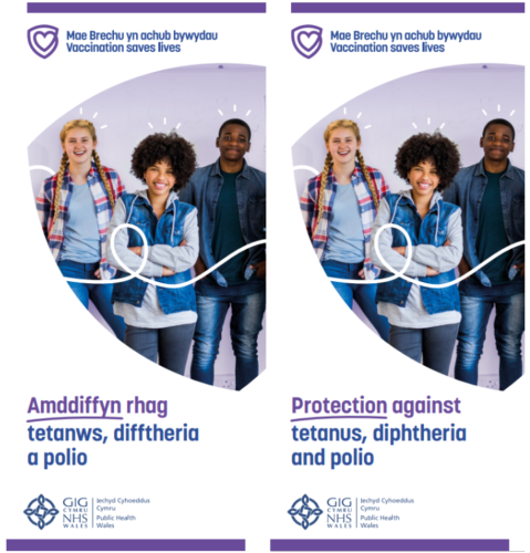 Ffeil sain - Amddiffyn rhag tetanws, difftheria a pholio  (3 mewn 1) | Audio -  Protection against tetanus, diphtheria and polio (3 in 1)