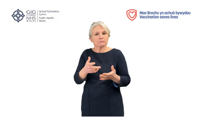 Brechiad BCG i fabanod a phlant fideo BSL | BCG vaccine for babies and children BSL video