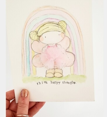 Think happy thoughts fairy picture