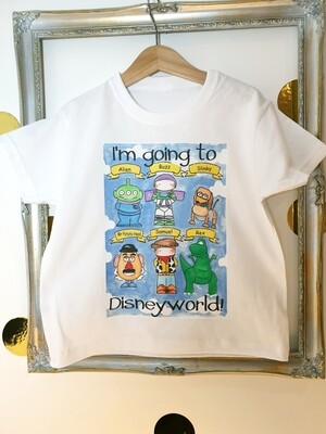 Im going to disneyland toy story inspired t shirt
