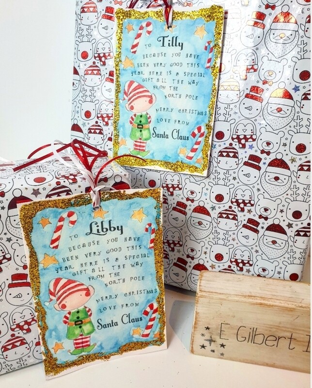 Santa tag