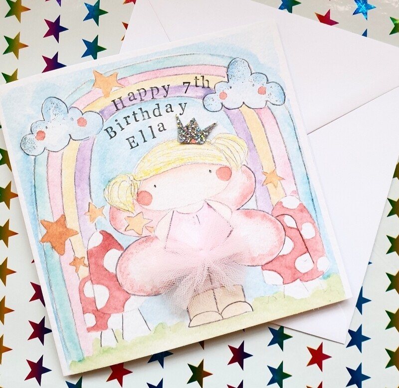 Fairy Birthday Card