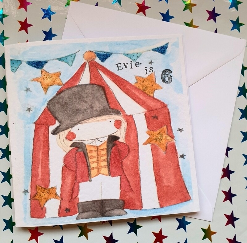 Ringmaster birthday card