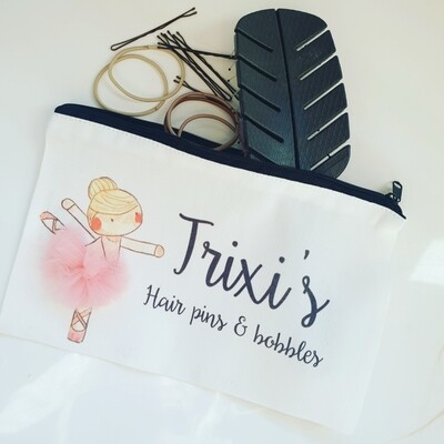 Personalised hair pouch