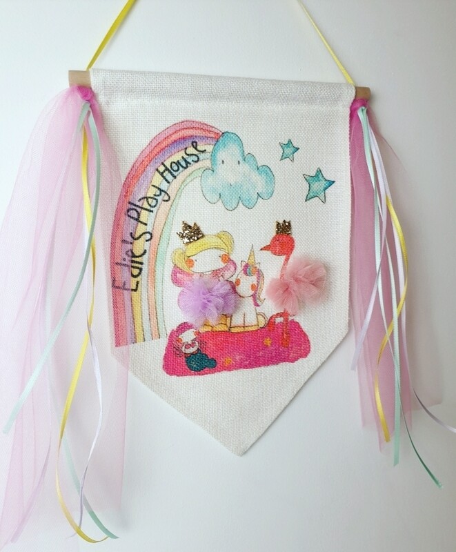 Rainbow fairy sign