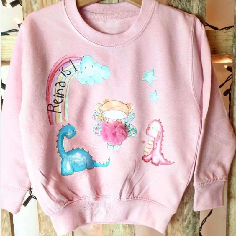 Custom Dinosaur Fairy Jumper