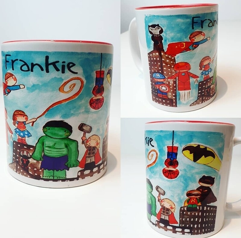 Superhero mug