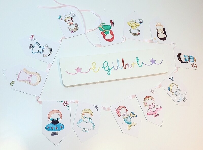 Princess bunting