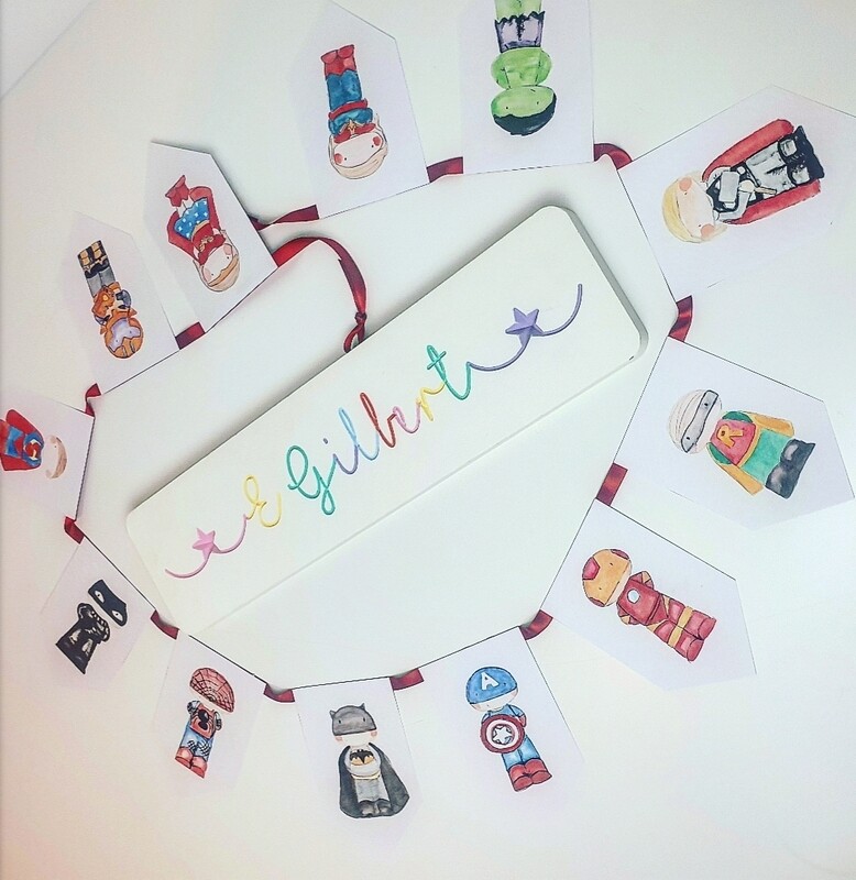 Super hero bunting