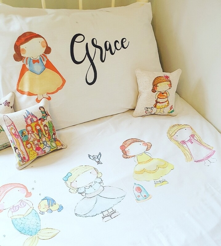 Princess bed set