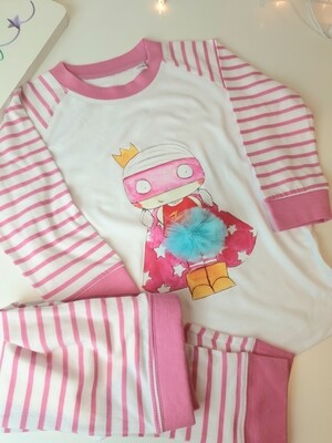 Superhero girl pyjamas 