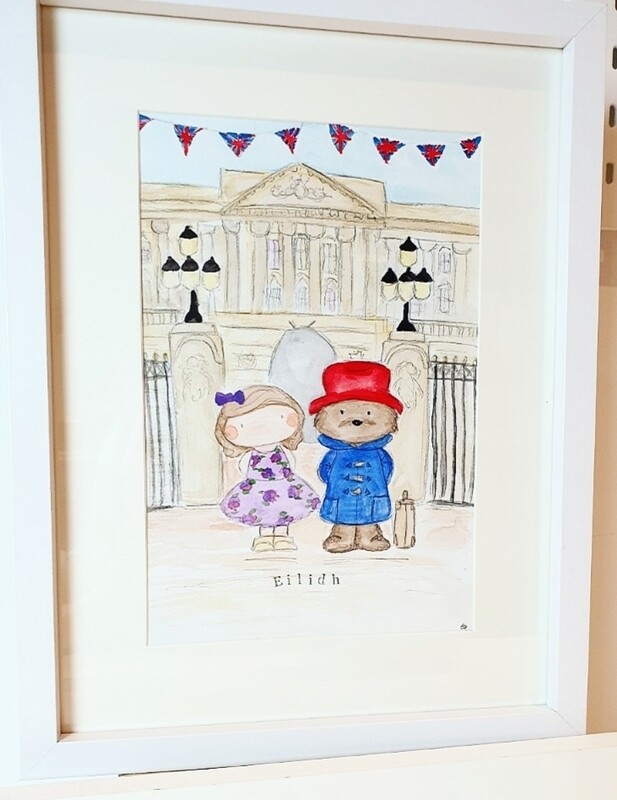 Custom Hand-Painted Themed Artwork