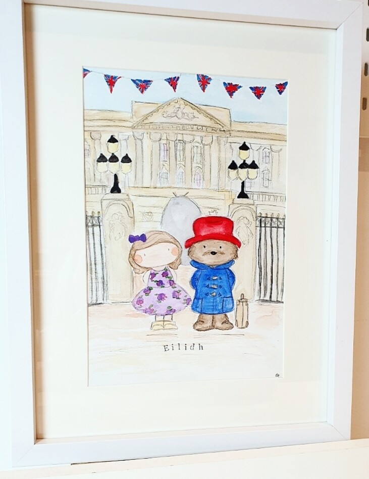 Custom Hand-Painted Themed Artwork