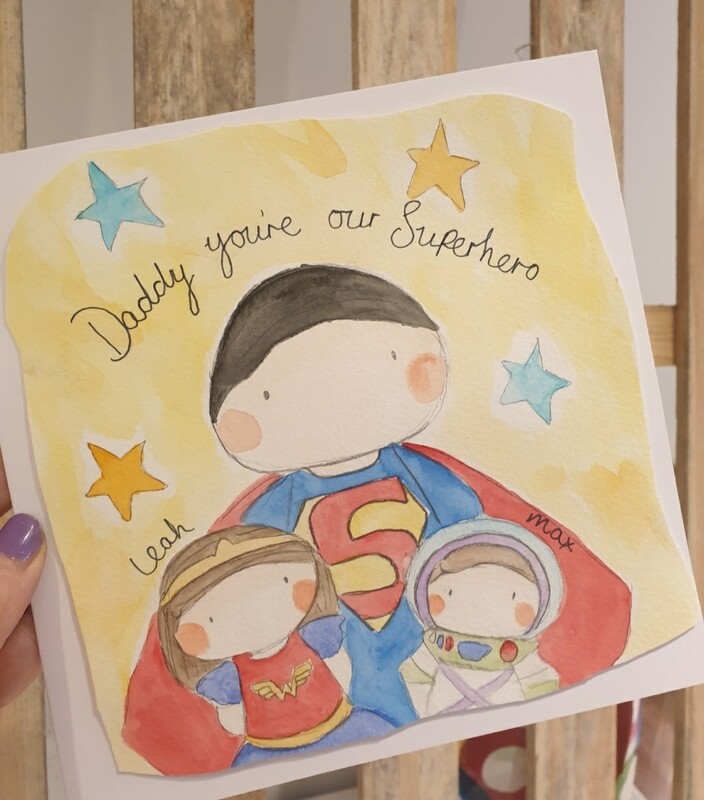 Custom Fathers Day Card