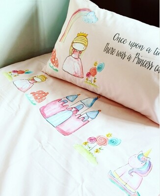Personalised Princess bedding