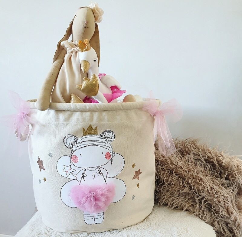 Let Them Be Little Storage Trug