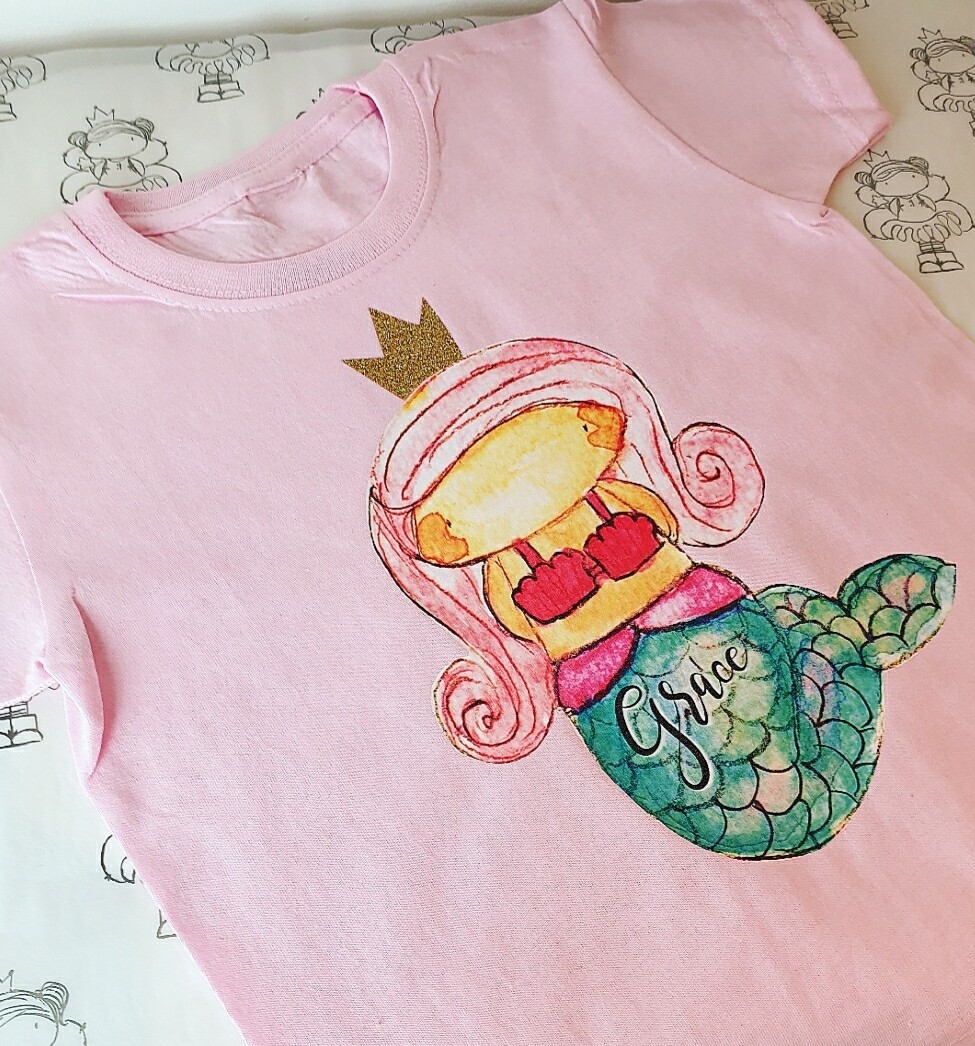 Little mermaid t-shirt