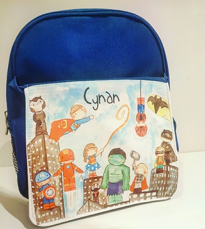 Super hero rucksack