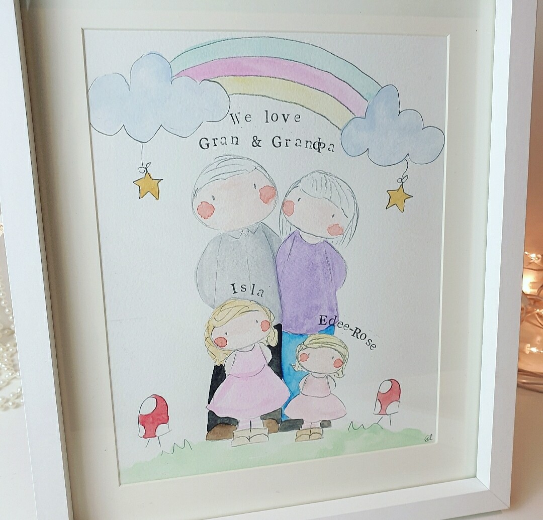 Grandparent painting Grandparent painting