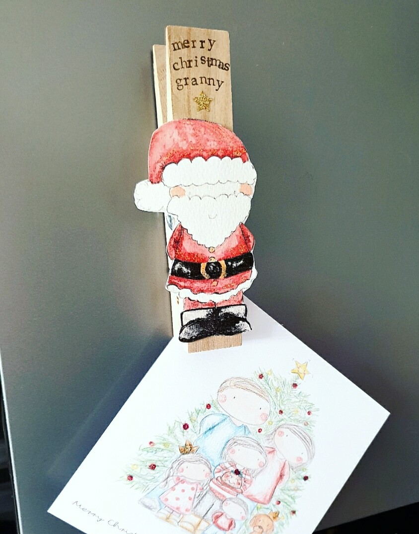 Giant santa peg