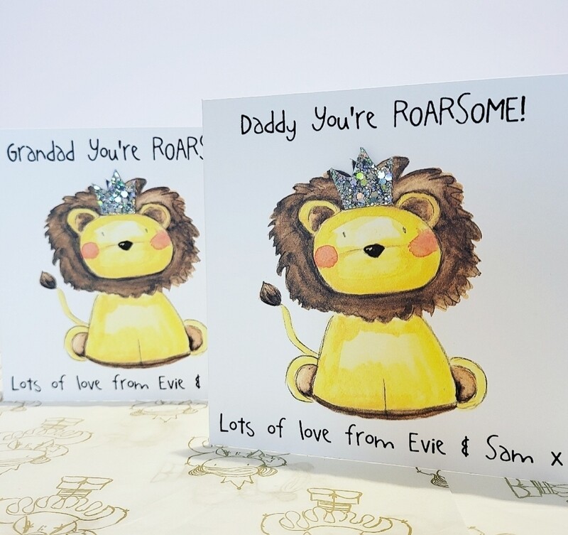 Fathers Day Personalised Card