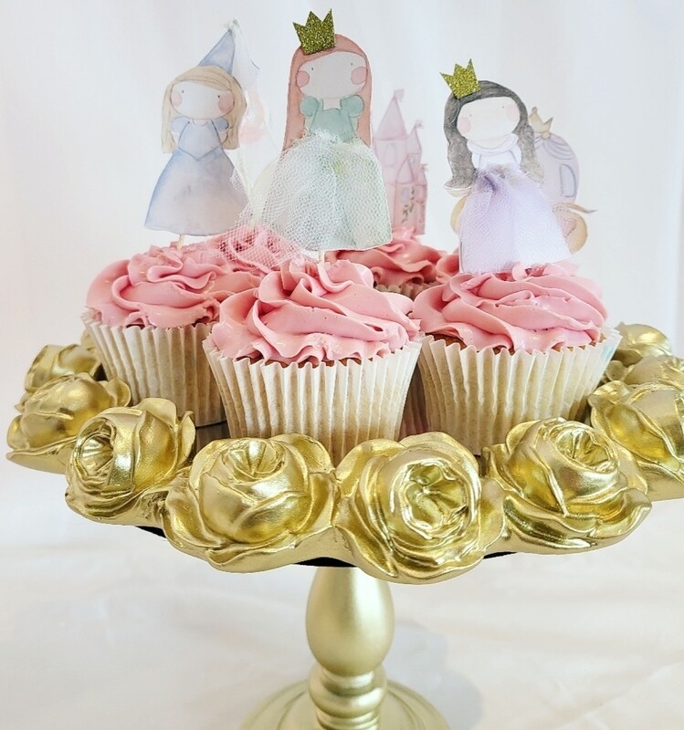 Princess cupcake toppers