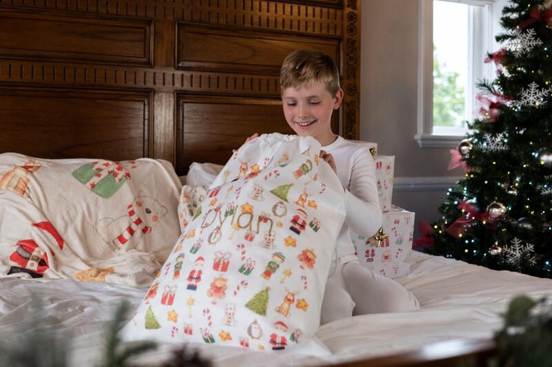 Santa and friends santa sack Santa and friends santa sack