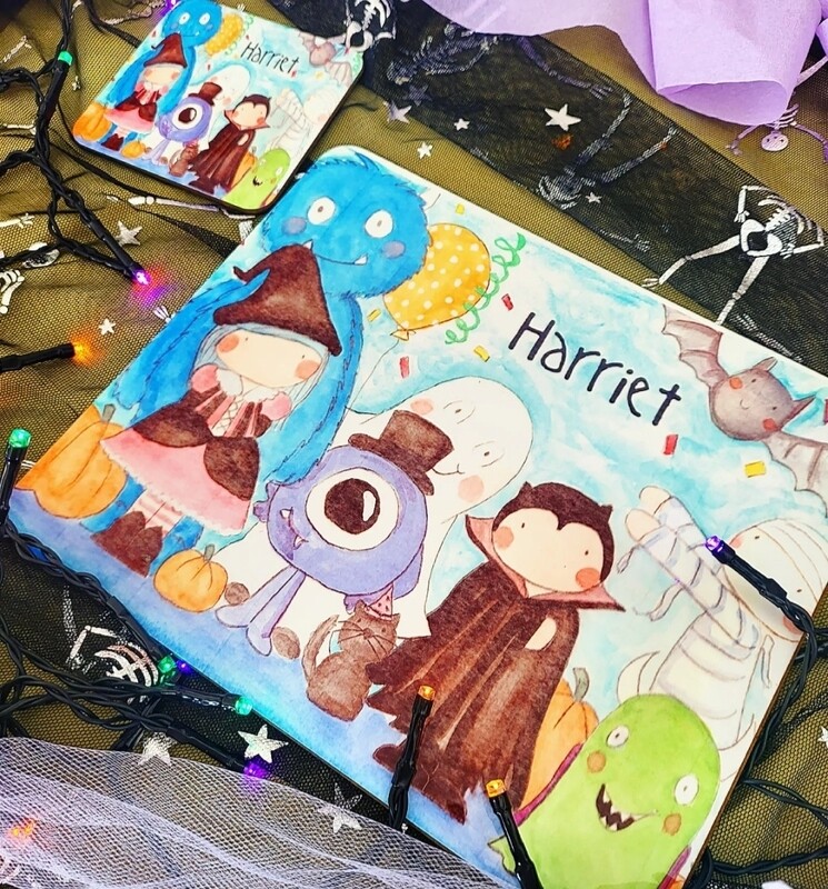 Monster mash placemat & coaster set