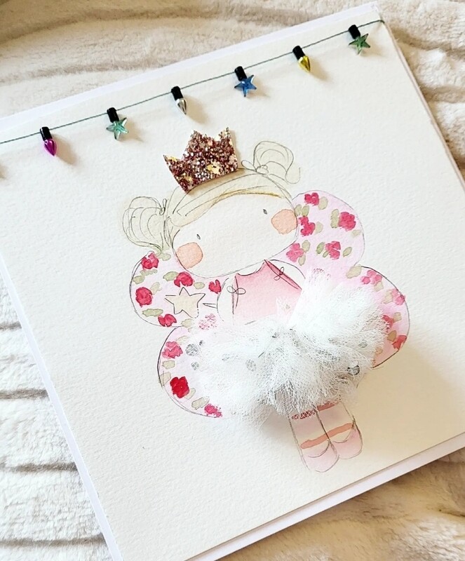 Fairy Christmas card Fairy Christmas card