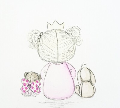 Little darling painting