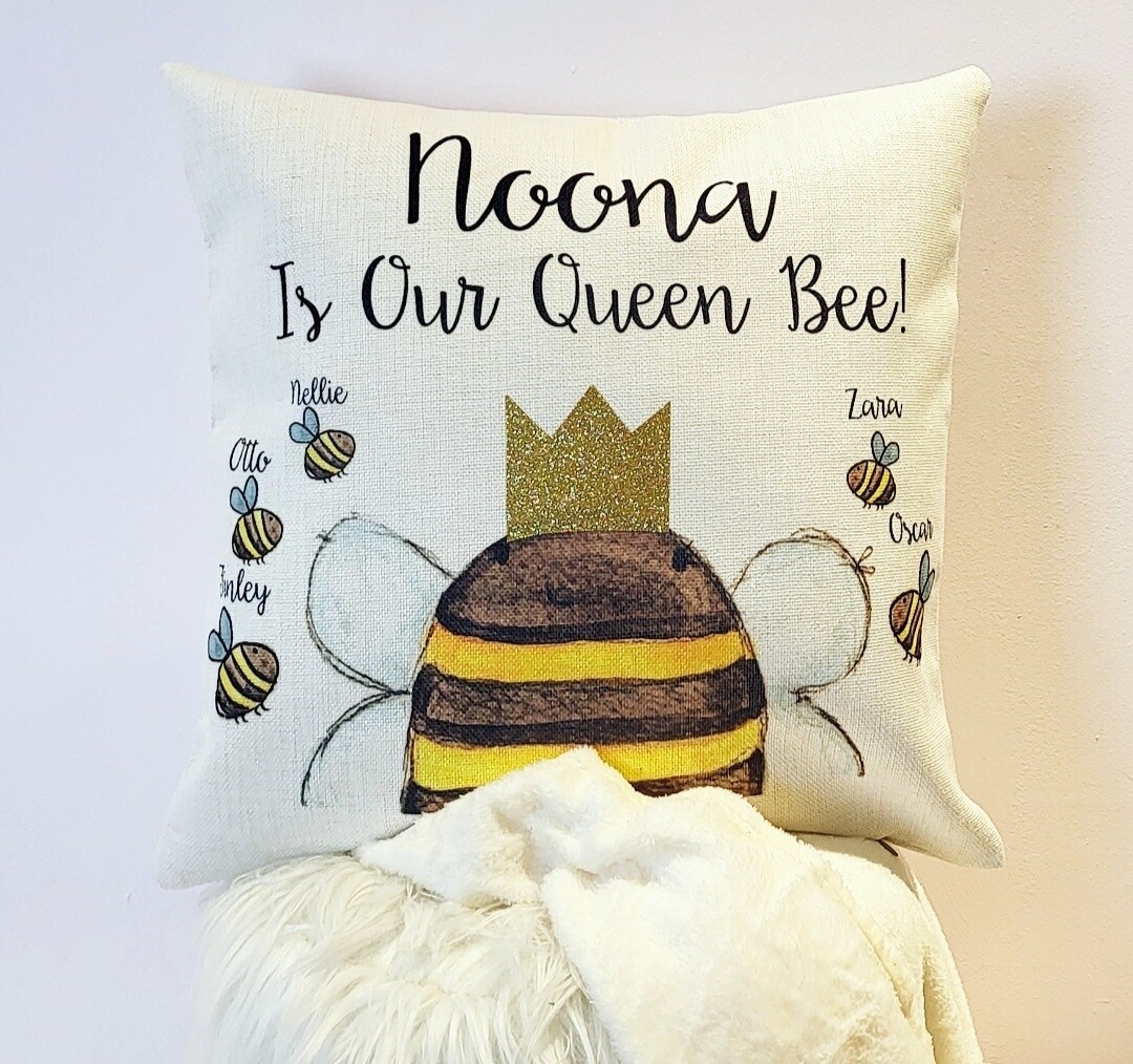 Queen Bee cushion