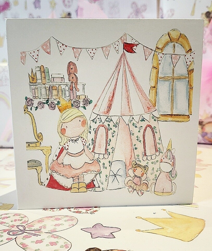 Little Royals princess card