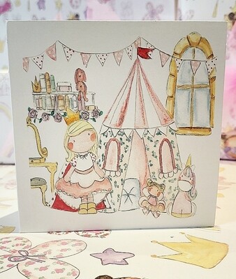 Little Royals princess card