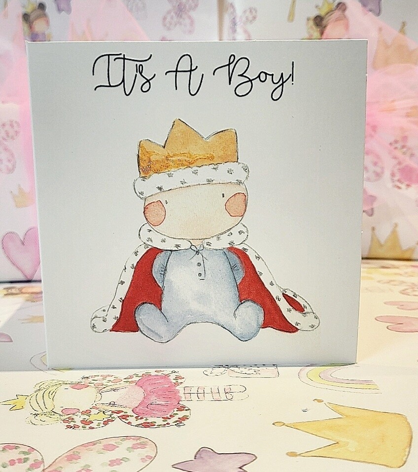 New baby card