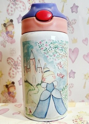 world book day Cinderella bottle