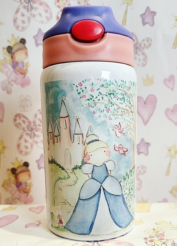 world book day Cinderella bottle