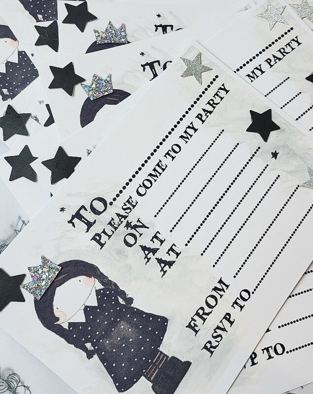 Wednesday party invitations