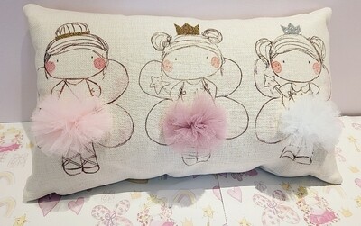Let them be little Large cushion